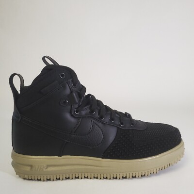 Nike Lunar Force 1 Duckboot Black Neutral Olive Boots DZ5320-001 US Mens Size 9