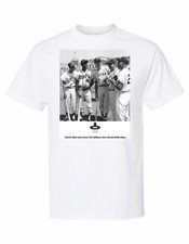 All star game Charlie Neal Aaron Williams Musial Mays Graphic  T Shirt NWOT