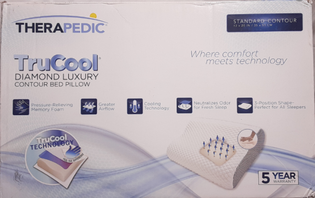 therapedic contour pillow therapedic contour pillow
