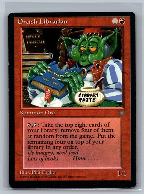 Magic The Gathering Ice Age Orcish Librarian MTG TCG CCG | eBay