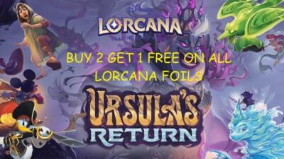 Disney Lorcana Ursulas Return Singles - Karte aussuchen - Folie 