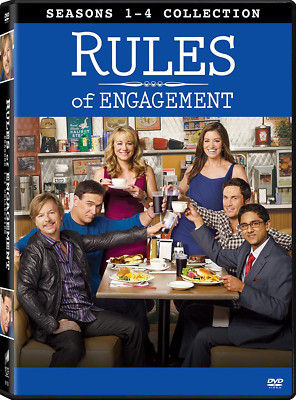 RULES of ENGAGEMENT TV SERIES COMPLETE SEASONS 1 - 4 COLLECTION New DVD 1 2 3 4