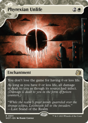 Phyrexian Unlife, Wilds of Eldraine Enchanting Tales, MTG WOE NM/M