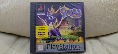 Brand New Factory Sealed Playstation 1 PS1 Spyro The Dragon Platinum Game RARE
