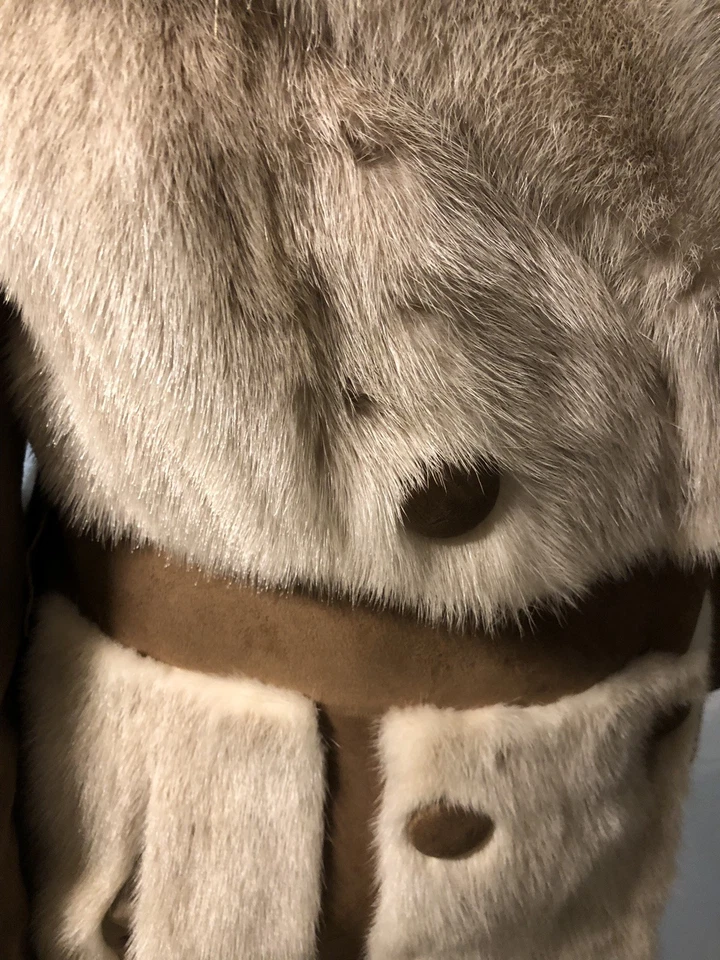 Vintage Ben Ric Shirley Mink Fur Coat S/M Size - Image 4 of 4