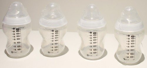SEALED Tommee Tippee Closer to Nature Baby Bottles 9oz 4pk - Picture 2 of 2