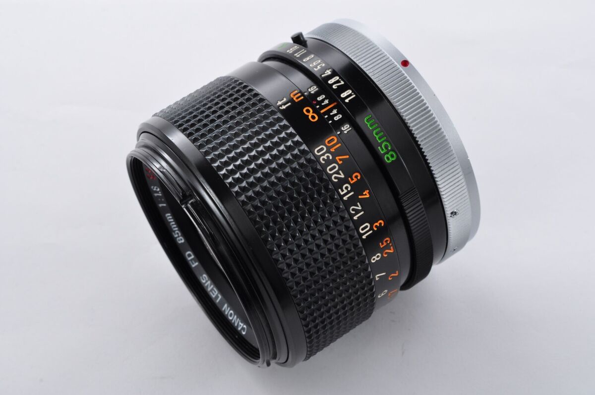 Canon FD 85mm f1.8 S.S.C. Maintained SSC MF Portrait Prime Canon FD 85mm f1.8 S.S.C. Maintained SSC MF Portrait Prime