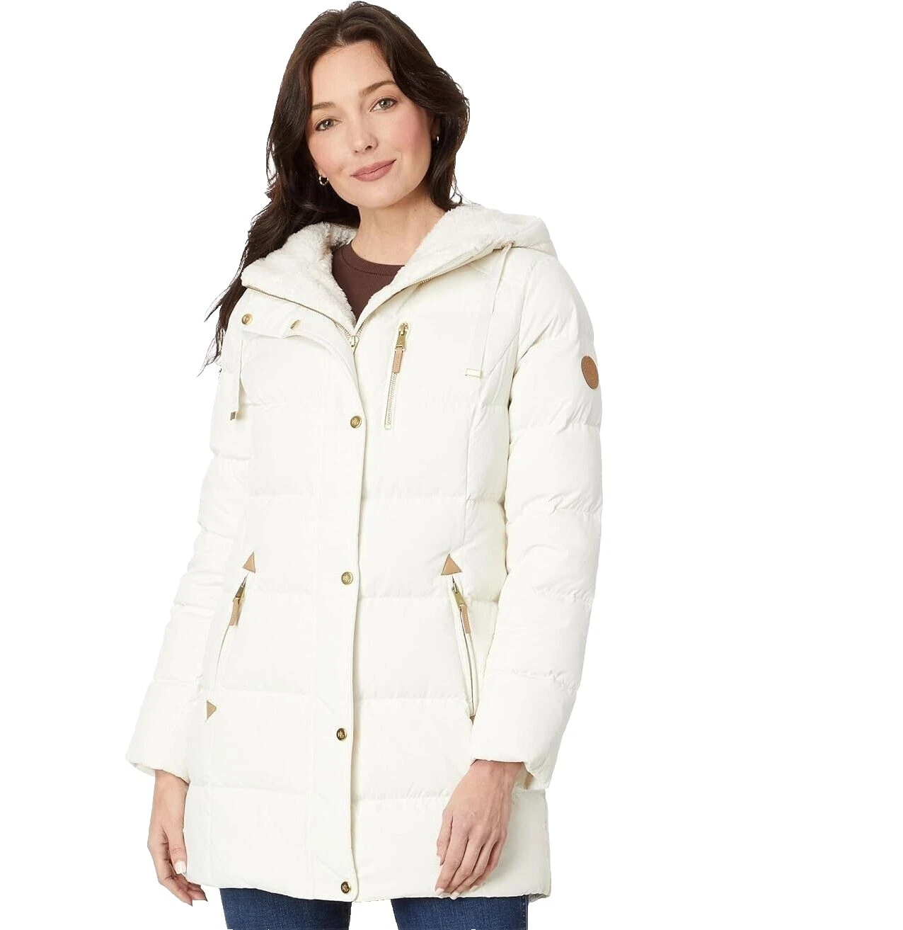 Blanco Lauren Ralph Lauren Casual abrigos, chaquetas y chalecos para Mujeres