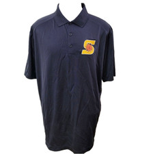 Nike Golf Dri-Fit Tour Performance Men's Size XL Black Basketball Polo Shirt