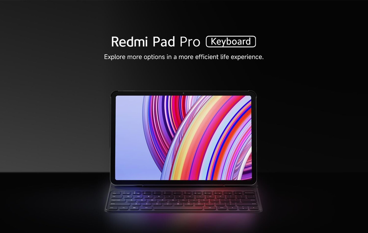 Redmi Pad Pro 本体 + Keyboard + Smart Pen New tablet from Xiaomi: Hints of Redmi Pad Pro with Keyboard