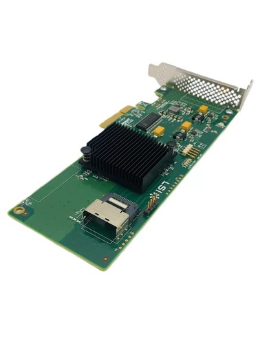 LSI 9211-4i 4 ports 6 Gbit/s SAS / SATA PCIe 2,0 x4 HBA avec profil haut et bas - Photo 4/8