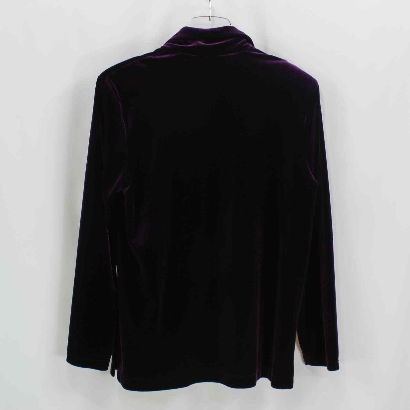 Ricci Purple Vintage 1990's Velvet Sweater 3 Piec… - image 8