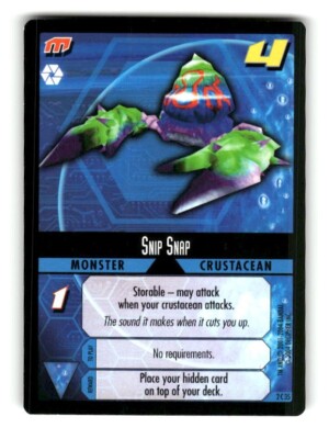 2004 Decipher .hack Enemy Trading Card Game #2C35 Snip Snap