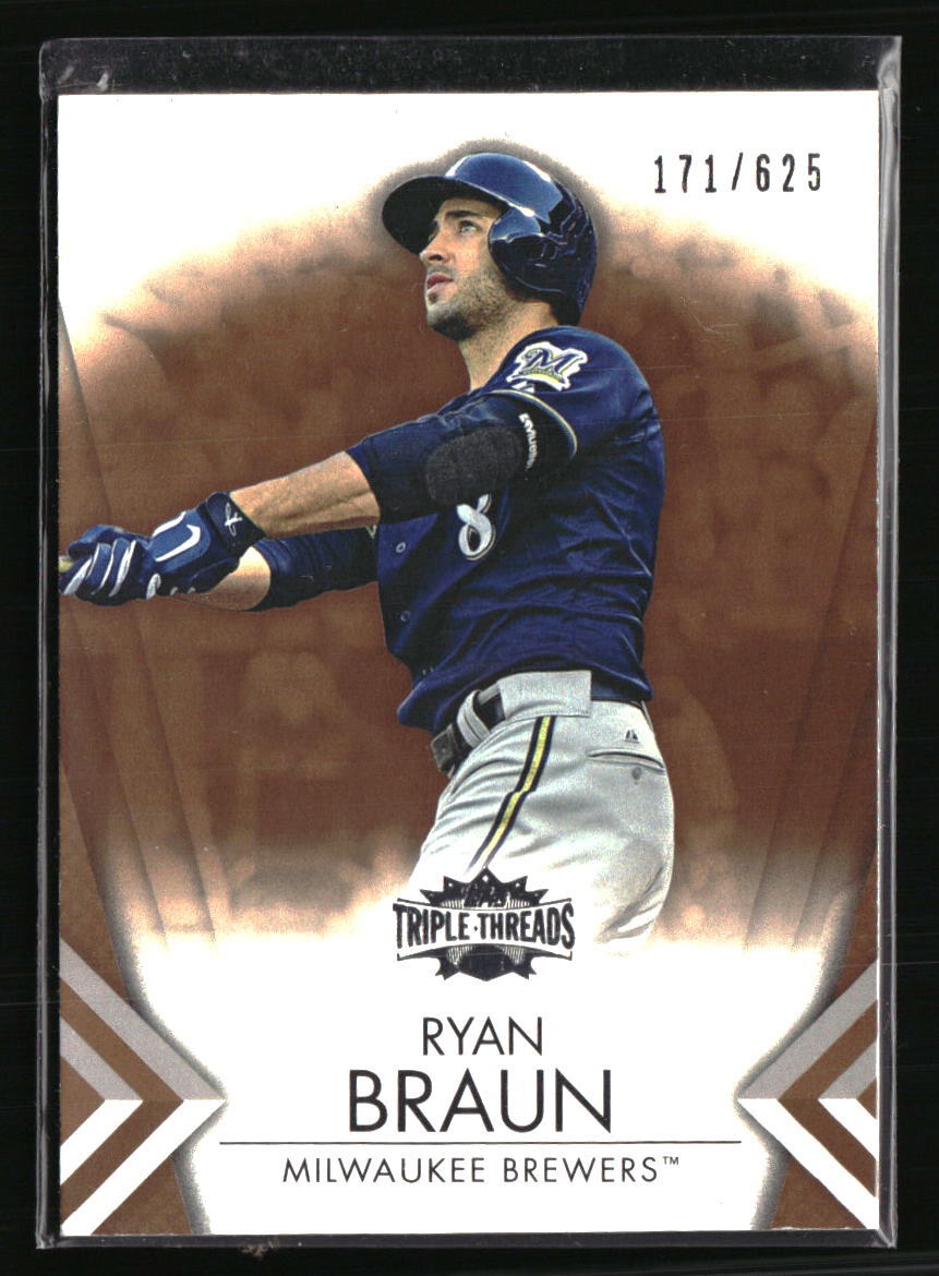 Bryan Braun 2012 Topps Triple Threads #22 Baseball Card /625