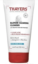 Blemish Clearing Face Cleanser with 1.5% Salicylic Acid, Acne Treatment Face ...