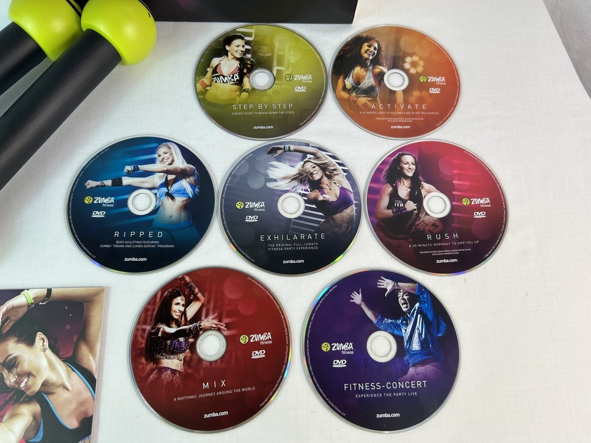 Zumba インストラクターDVD Volumes 71-80 Amazon.com: Zumba Fitness Tone Up DVD System : Sports & Outdoors