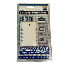 Vintage Avico Battery Eliminator BE500 Power Gear Volts DC Output