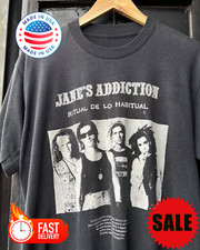 1990 Jane's Addiction Ritual De Lo Habitual black T shirt