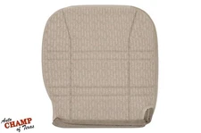 For 2000 Jeep Cherokee-Driver Side Bottom Replacement Cloth Seat Cover Tan Camel