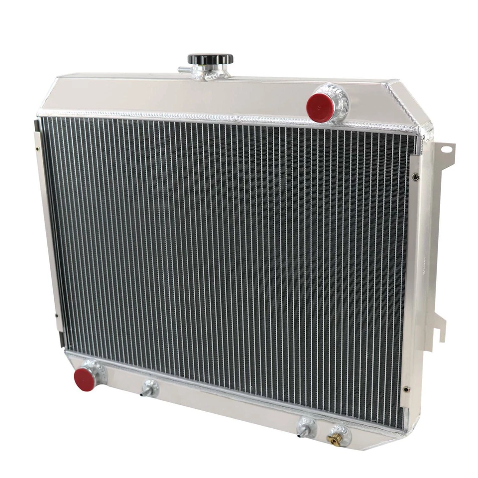 3Row Aluminum Radiator For 1970-1972 Dodge Charger Coronet Plymouth GTX V8 MC375 - Image 4 of 4