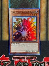 Yugioh Senju Of The Thousand Hands SBLS-EN017 Speed Duel Super Rare 1st Ed NM
