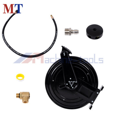 #ad #ad With Swivel Arm Auto Retractable Pressure Washer Hose Reel 50FT x 3 8quot; 4000 PSI $137.40