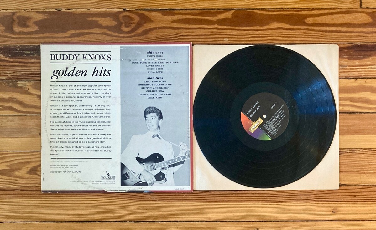 Buddy Knox's Golden Hits LP Vinyl US Mono 1962 Liberty Records NM
