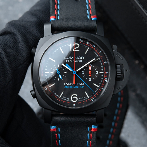 Panerai Luminor 1950 Oracle Team USA Limited Ed. Flyback Chrono Ceramica Watch