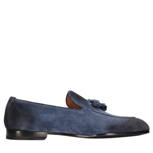 DU1080PANAUF231NB02 Halbschuhe und Slipper DOUCAL'S Herren Blau Amu039_douc - Bild 3 von 5