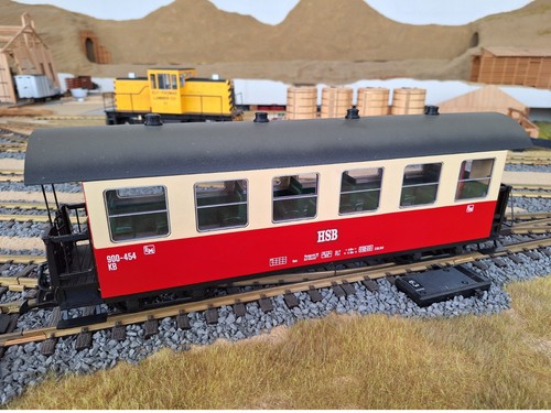 LGB 3073 / 30730 - 4achs Personenwagen Typ KB, Betriebsnummer 900-454 der HSB | Zustand: Gebraucht