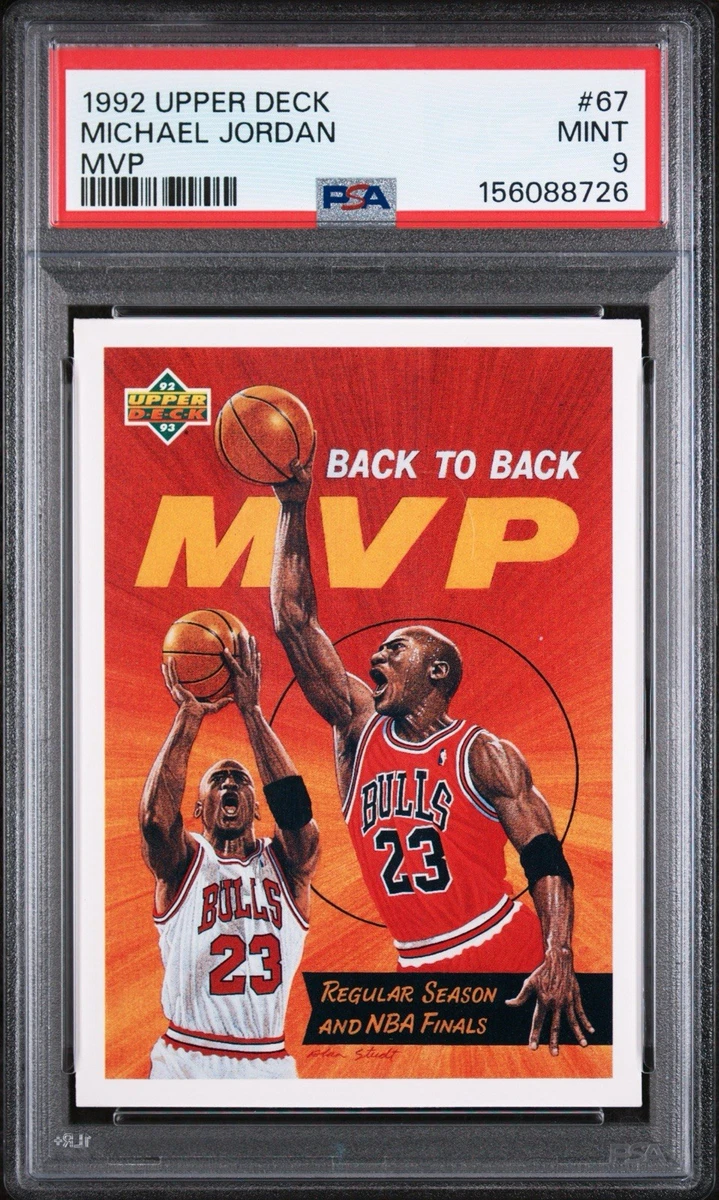 Michael Jordan Basketball Grade 9 1992-93 Season Sports Trading