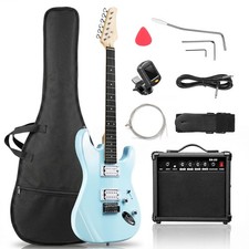 39 Inch KST Electric Guitar Kit School Band with Portable Bag 20W Amp With Bag