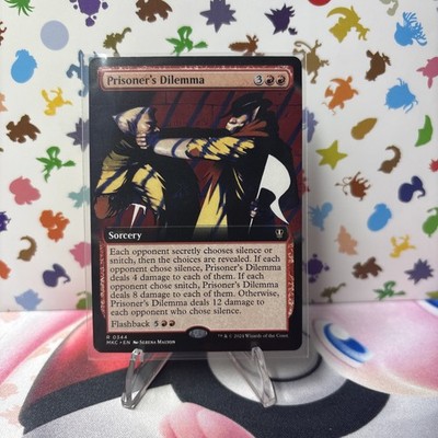 Prisoner's Dilemma (Extended Art) 344 Commander: Murders at Karlov Manor MTG NM