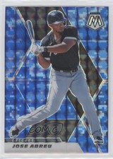 2021 Panini Mosaic Blue Camo Mosaic Prizm Jose Abreu #77 0ed