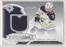 2019 Upper Deck Ultimate Collection Rookies Jerseys /399 Rasmus Asplund #146 7l6