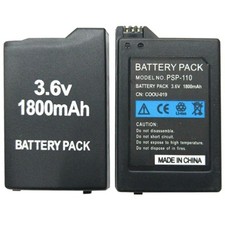 COMPATIBLE BATTERY FOR PSP 1000 1004 FAT FAT 1800mAh BATTERY 1001 1002 1003