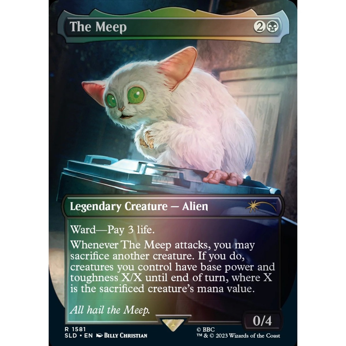 Magic: The Gathering Secret Lair x Doctor Who: Regeneration - Foil