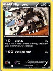 Mightyena 54/119 Phantom Forces Rare