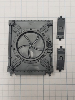 Necromunda Bits Hive Secundus Bulkhead Terrain Pressure Door Round Seal N05