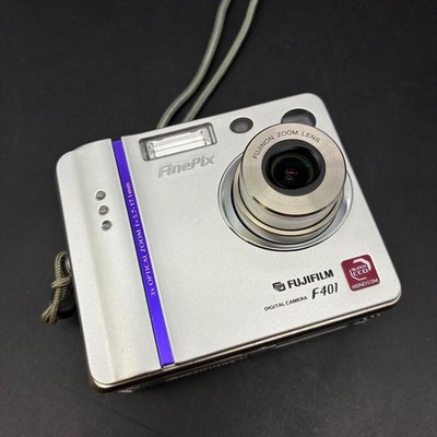 Fujifilm FinePix F Series F401 2.1MP Digital Camera - Metallic