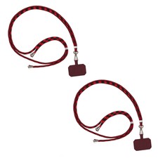 2Pcs New Universal Smart Phone Lanyard Case Cover Holder Sling Strap Neck Cord