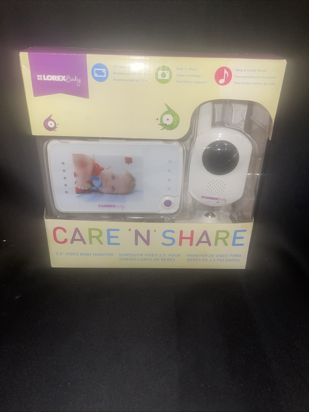 Lorex Care 'N' Share Wireless Video Baby Monitor w/ Pan/Tilt