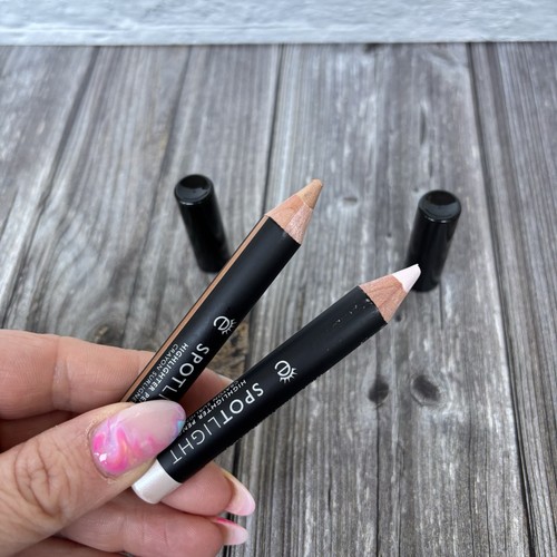 Eyeko Spotlight Highlight Pencil Duo Pearl & Champagne 1.41g Each ~ New - Picture 4 of 4