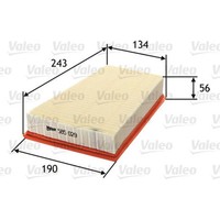 Valeo Luftfilter Filtereinsatz FüR Renault ScéNic II 1.6 16V Megane 585029