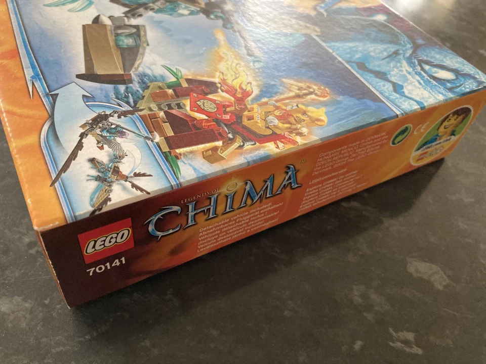 Rare New & Sealed LEGO Legends of Chima • Vardy's Ice Vulture Glider Set 70141 - Image 4 of 4