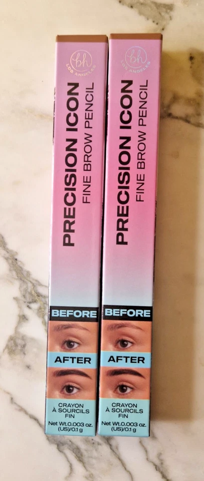 bh cosmetics 2 x Augenbrauensttift Precision Icon Dark Brown, 0,1 g OVP - Bild 2 von 4
