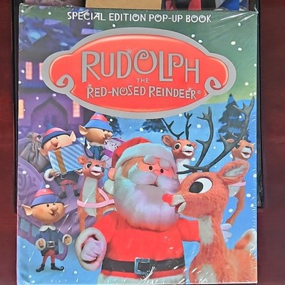Lisa Ann Marsoli Rudolph the Red-Nosed Reindeer Pop-Up Book 2014 Illus Finch