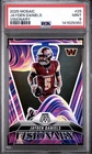 2025 Panini Mosaic NEW CASE HIT Jayden Daniels Visionary SSP PSA 9