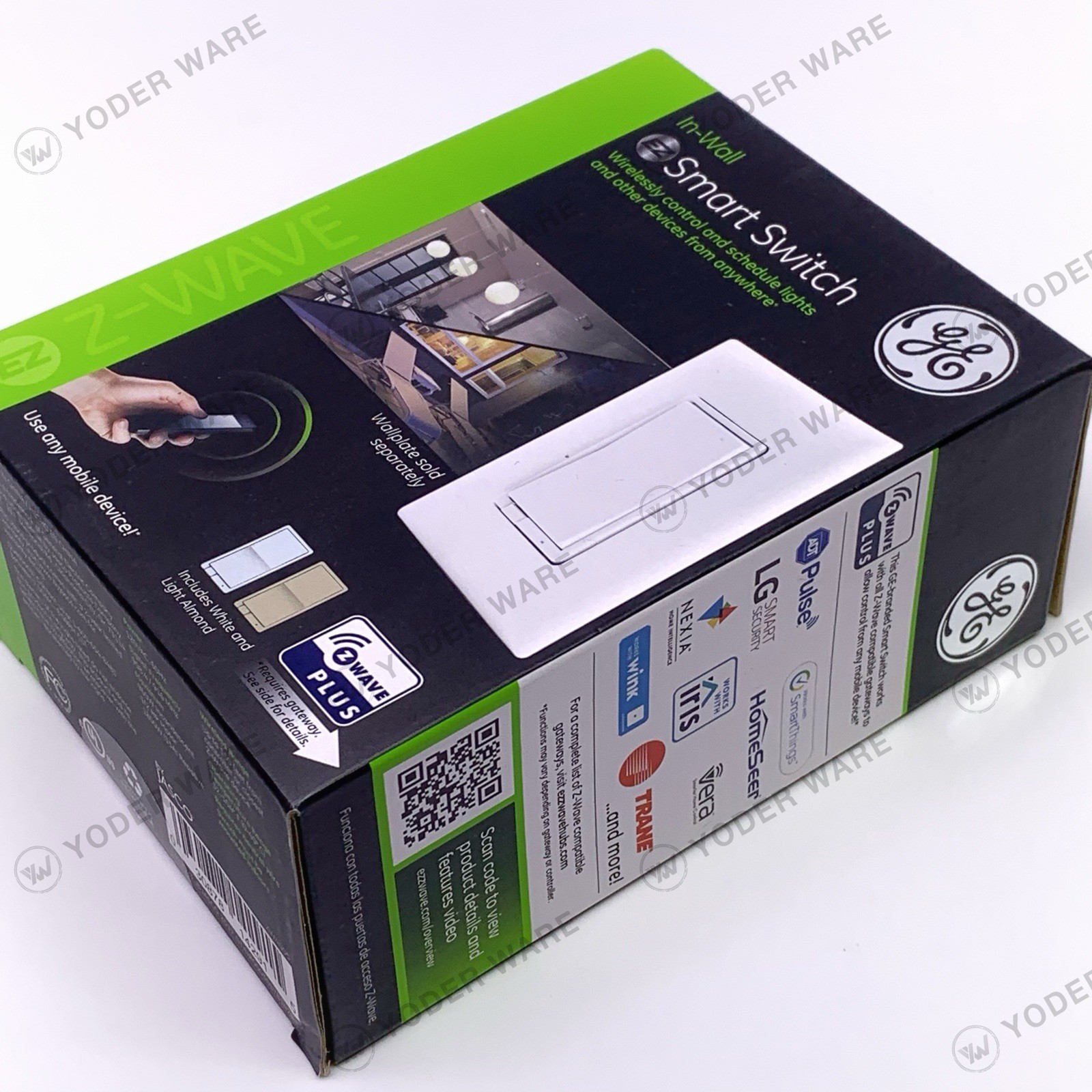 GE/Enbrighten In-Wall Z-Wave Plus Smart Paddle Switch GE ZW4005 New SEALED!