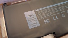 Lot of 4 F3YGT 60Wh Batteries for Dell Latitude New